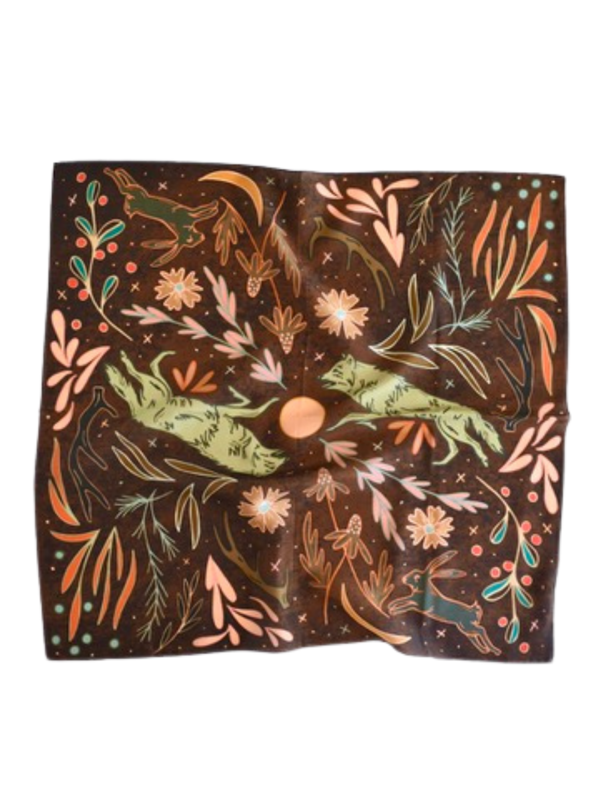 Moonlit Chase Silk Wild Rag