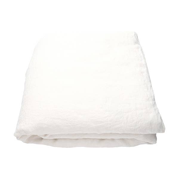 Linen Duvet - Off White