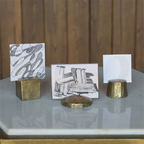 Chiseled Place Card Holder Disk