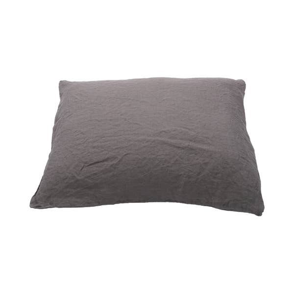 Linen Pillow Case - Steel Grey