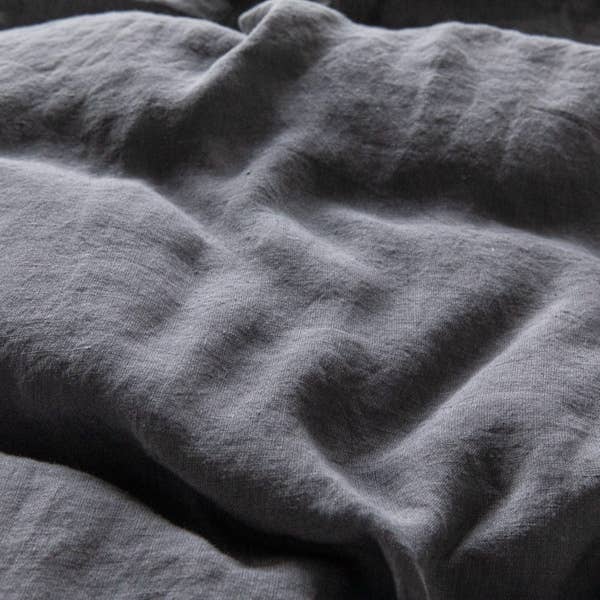 Linen Duvet - Grey