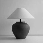 Ceramic Lamp - Charcoal