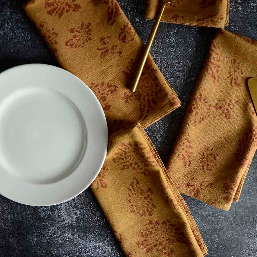 Marigold Cotton Napkin (Set of 4)