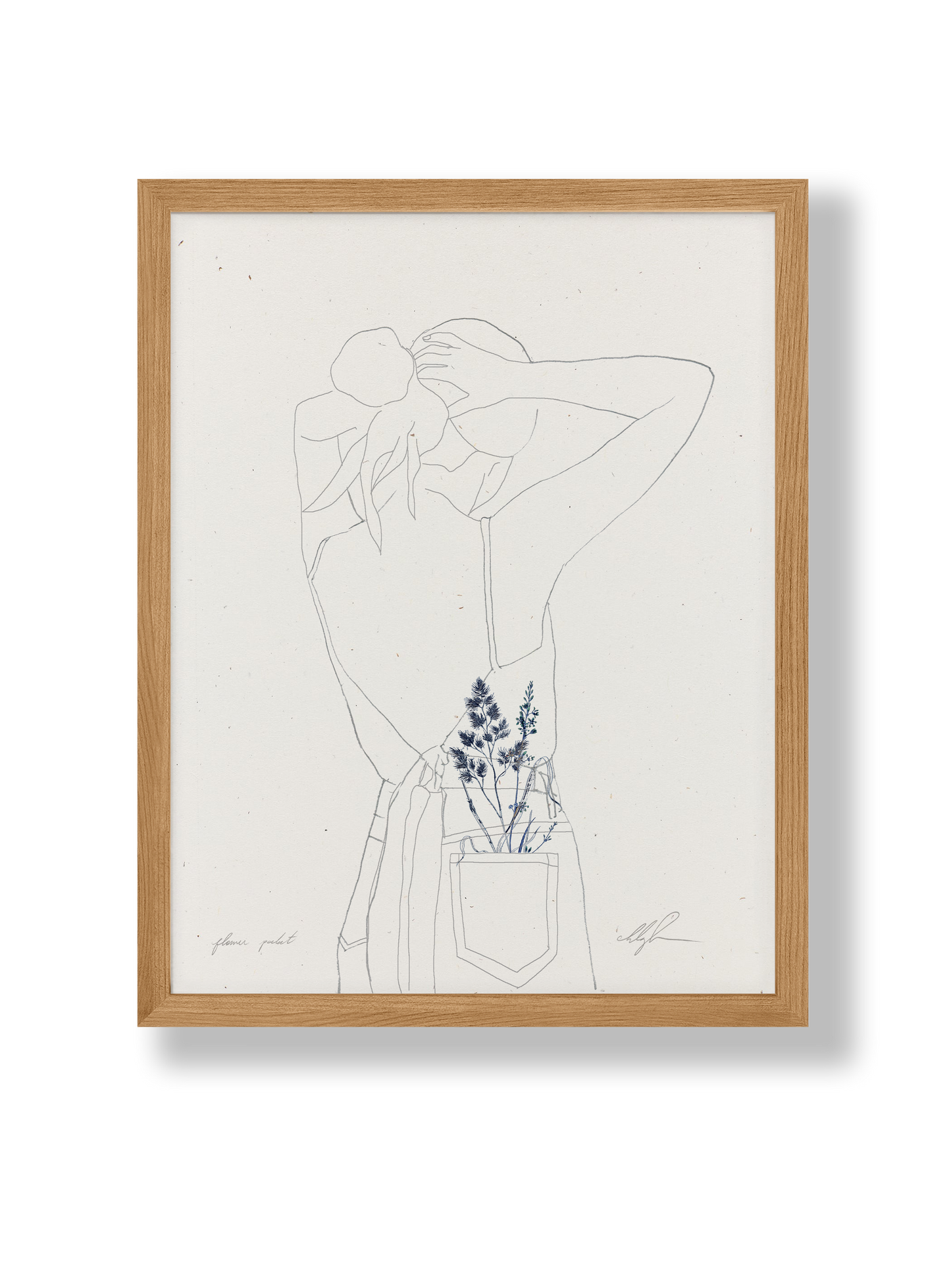 Flowers In My Pocket Art Print