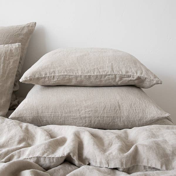 Linen Pillow Case - Natural