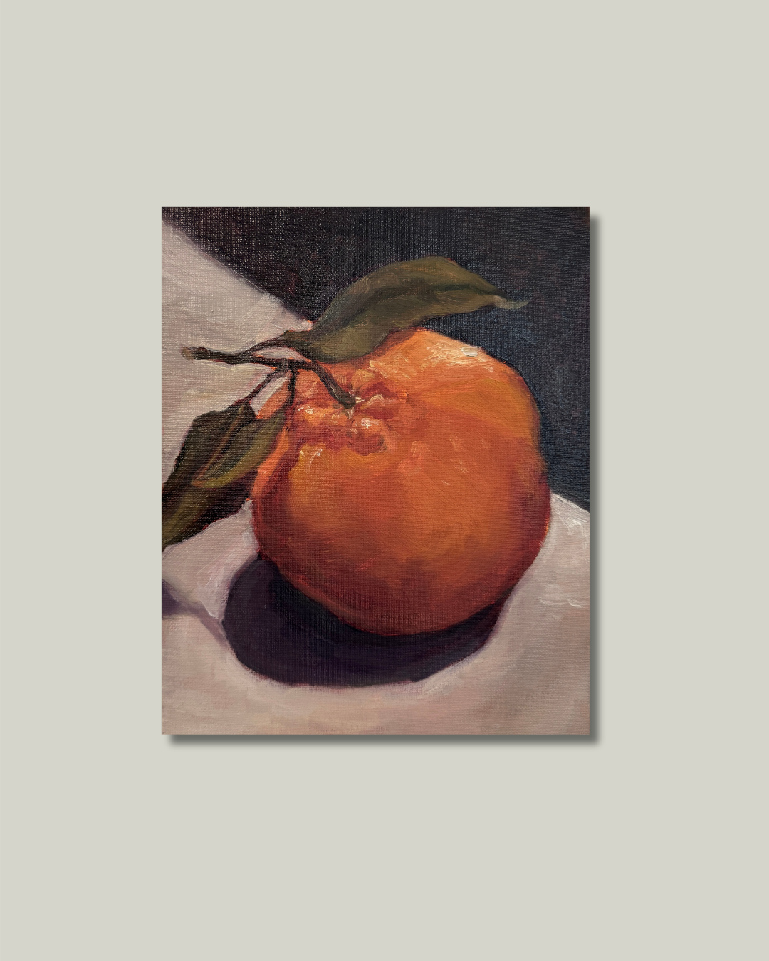 "Single Orange" Print