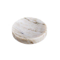 Brown Galaxy Marble Round Flared Soap Dish 5"