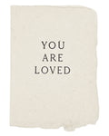 You are loved card