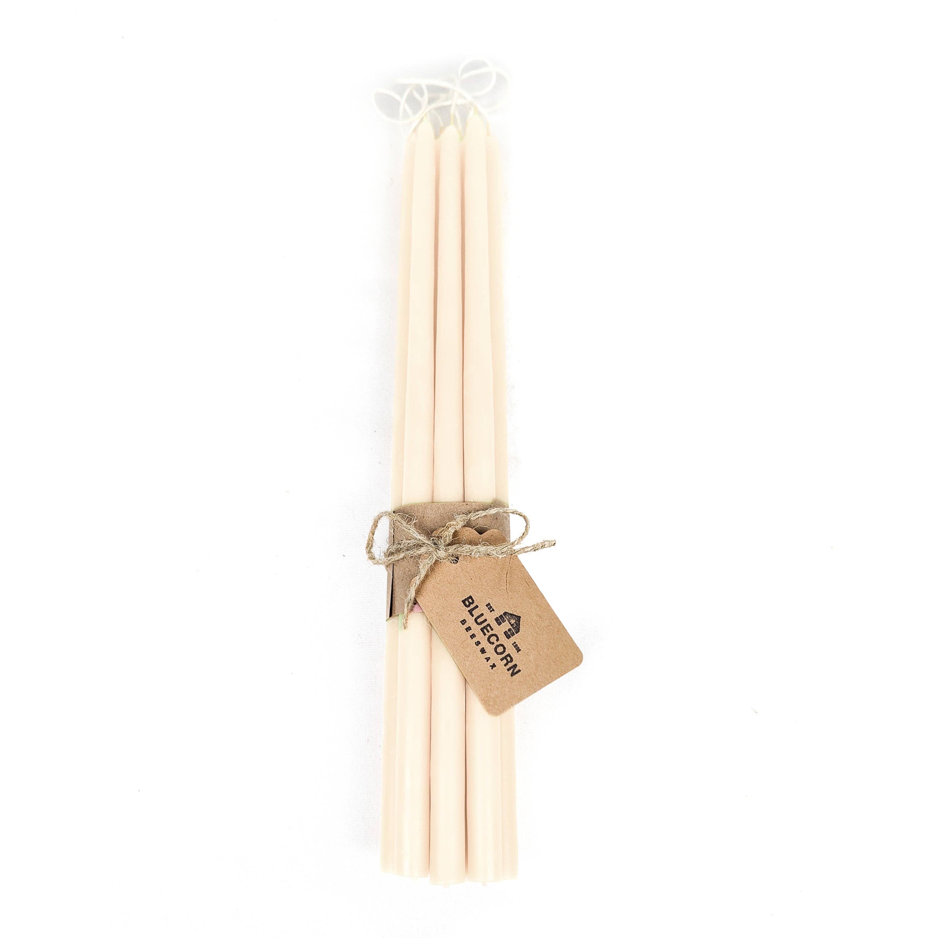 Thin Beeswax Taper Candles: Hand-Dipped in Colorado