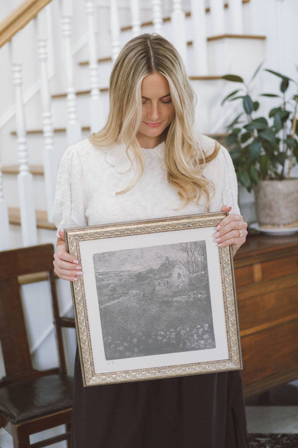 La Masure Framed Antique Art