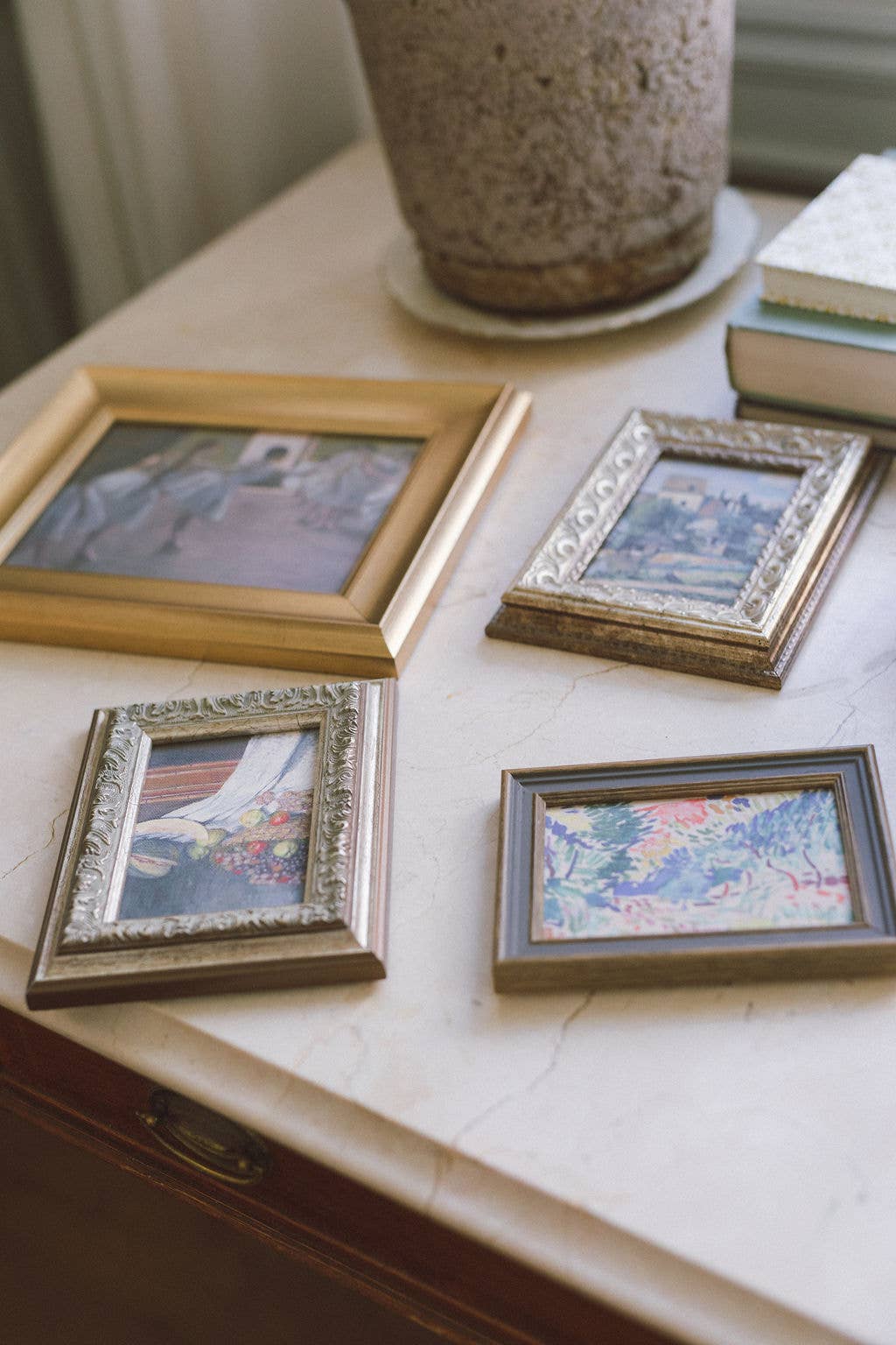 Landscape at Collioure Framed Antique Art