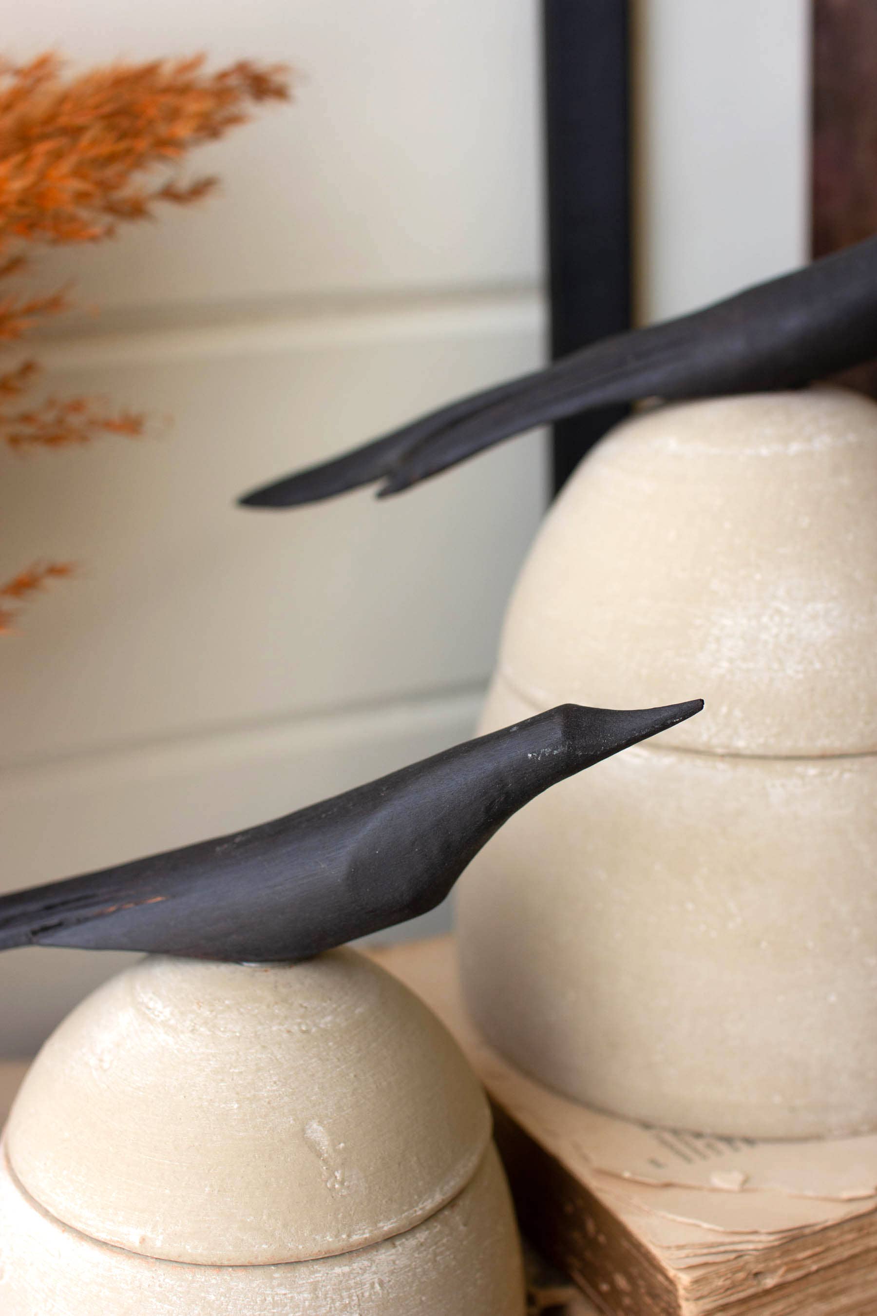 Blackbird Clay Canister