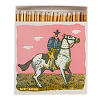Pink Cowboy | Square - Safety Matches