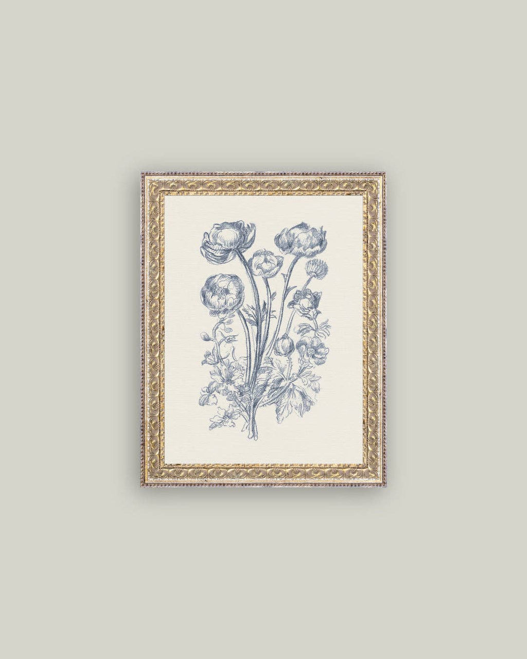 Blue Flower Sketch