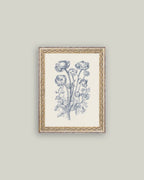 Blue Flower Sketch