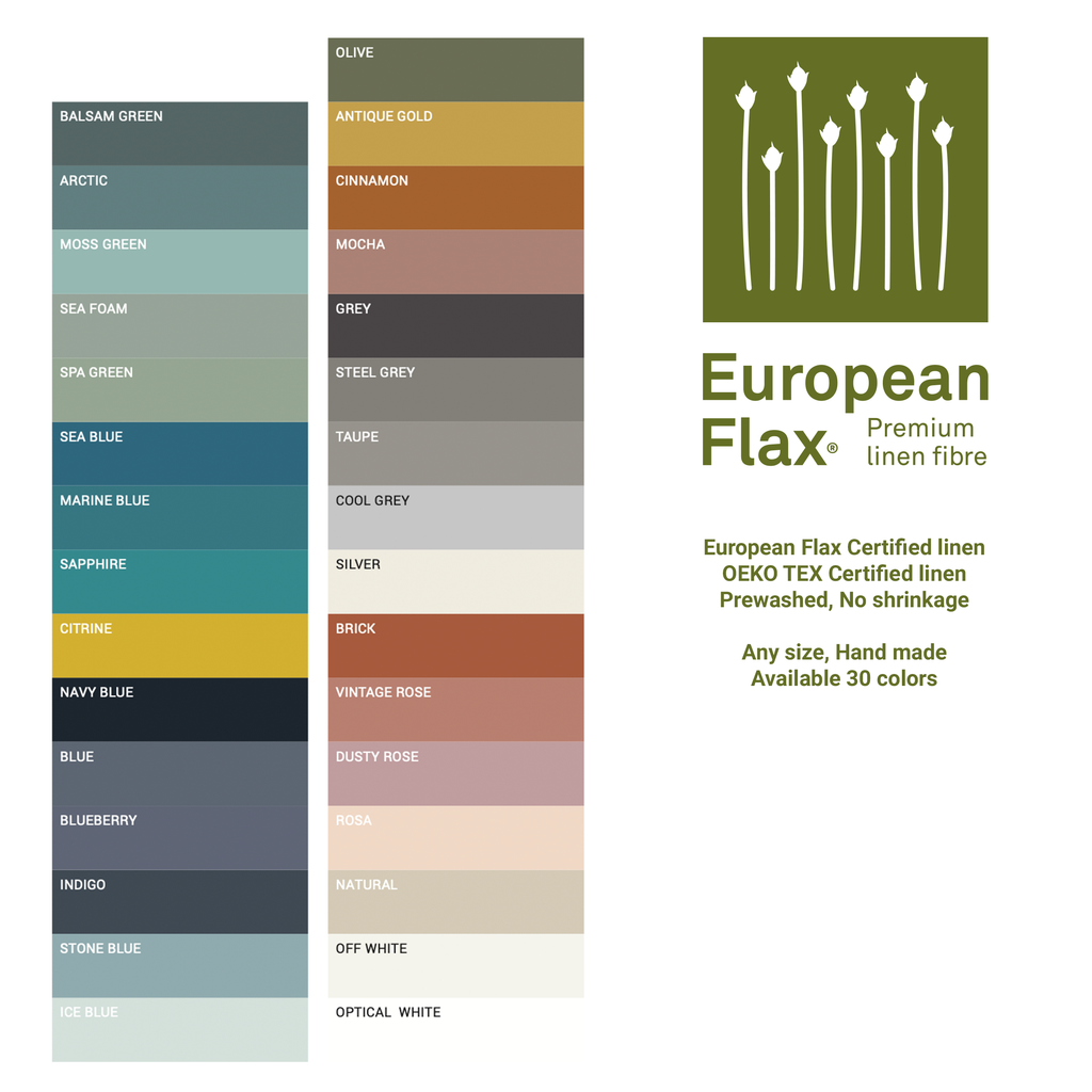 Linen Pillow Case - Natural