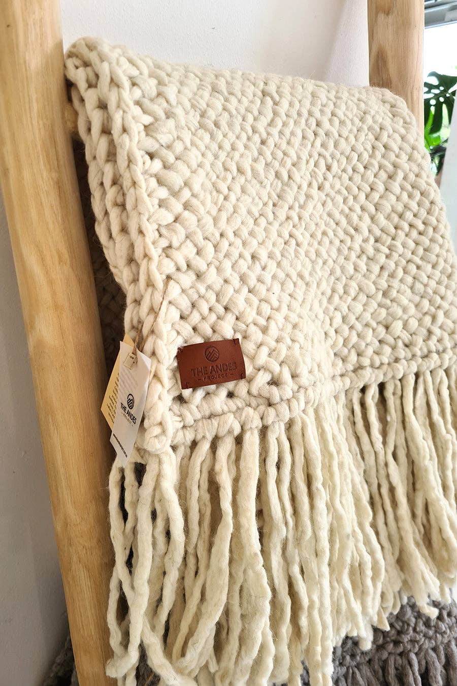 Argentinian Pacha Throw - Natural