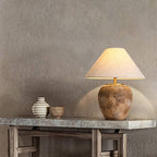 Ceramic Lamp - Rust