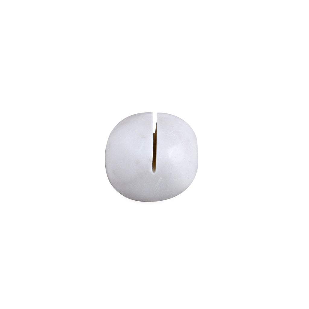 Marble Round Placecard Holder