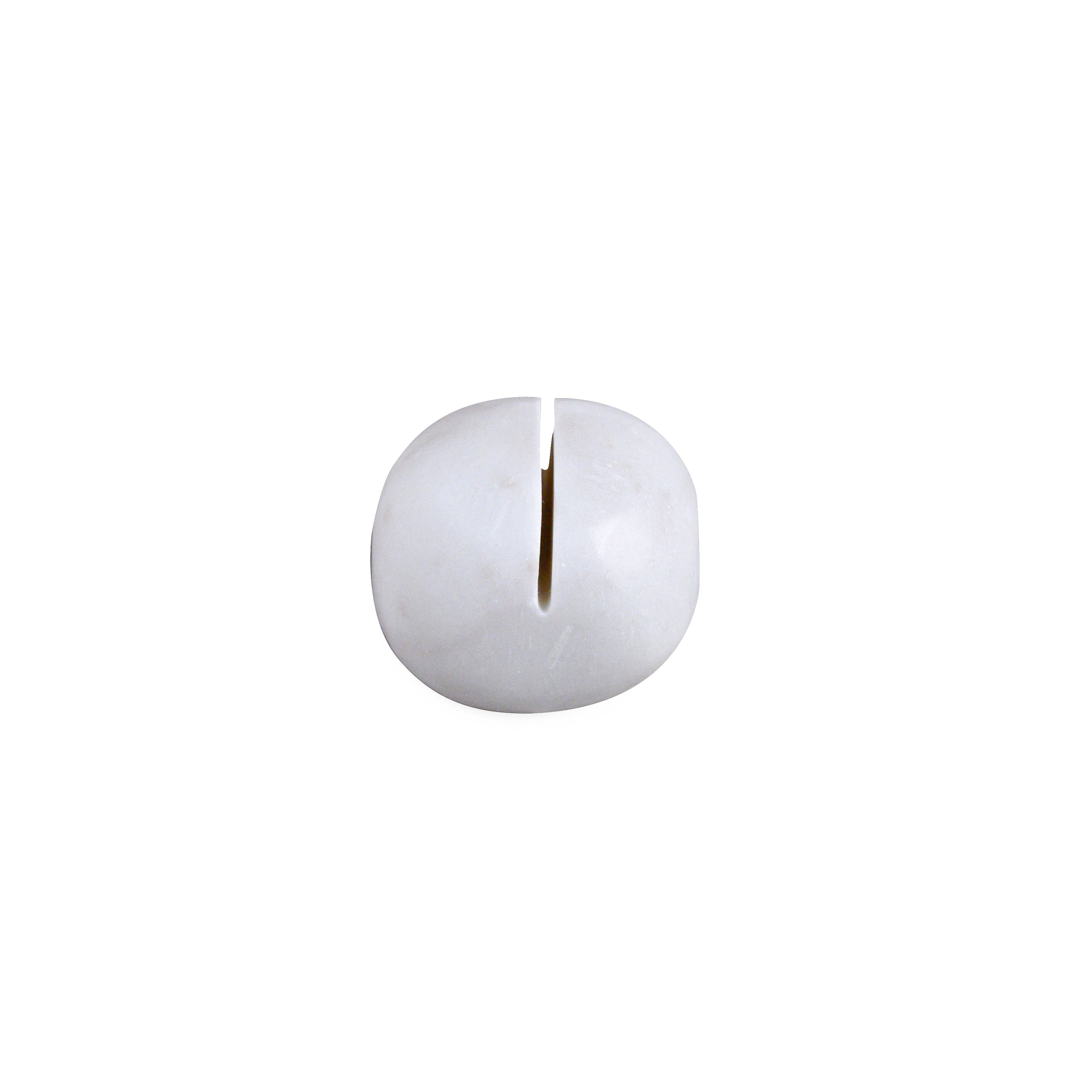 Marble Round Placecard Holder