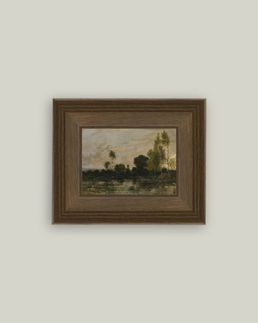 Alders Framed Antique Art
