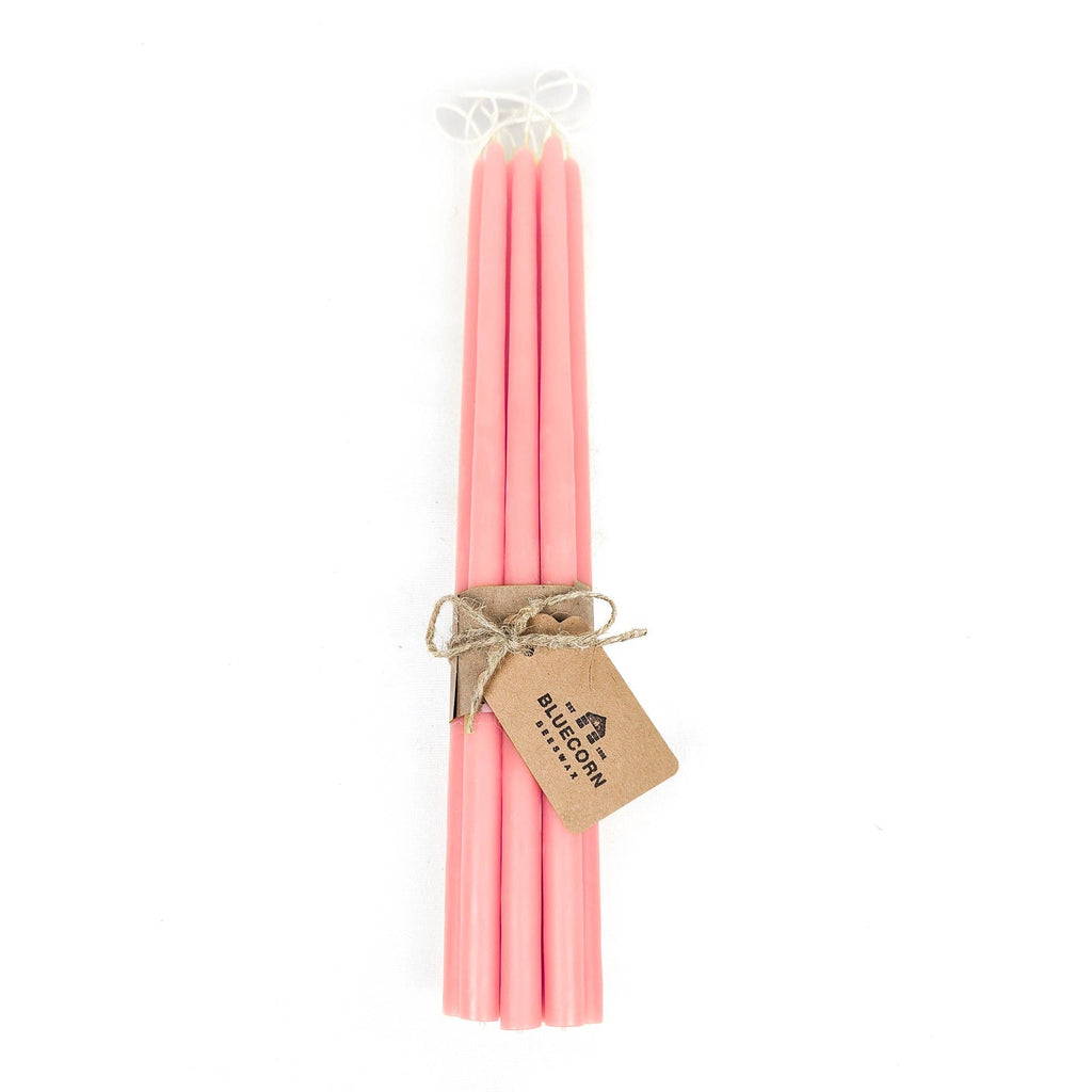 Thin Beeswax Taper Candles: Hand-Dipped in Colorado