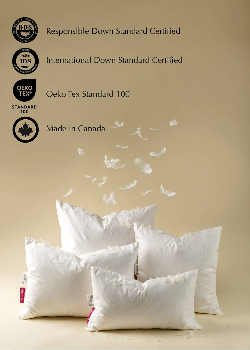 Lina Linen Pillow Burnt Umber
