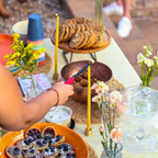 Thin Beeswax Taper Candles: Hand-Dipped in Colorado