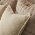 Burbank White Linen Pillow