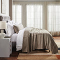 Rhodes Coverlet, Pewter