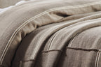 Rhodes Coverlet, Pewter