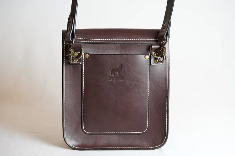 Ridgeline English Bridle Leather - Brass Hardware