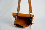 The Wolfpack Series Mail Bag - Crazy Horse Leather, Antique Brass Hardware