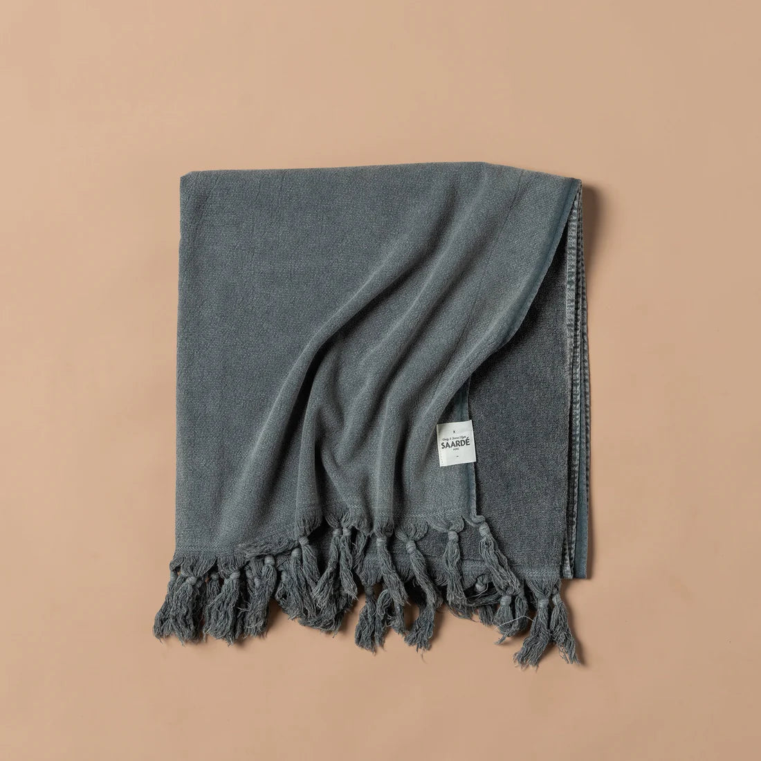 Vintage Wash Hand Towel | Charcoal