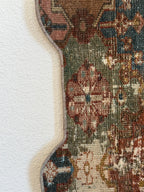 One-of-a-Kind Vintage Turkish Pet Bowl Rug