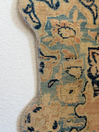 One-of-a-Kind Vintage Turkish Pet Bowl Rug