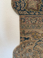 One-of-a-Kind Vintage Turkish Pet Bowl Rug
