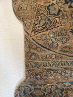 One-of-a-Kind Vintage Turkish Pet Bowl Rug