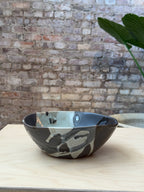 Am 9" Round Bowl in Marble Charcoal