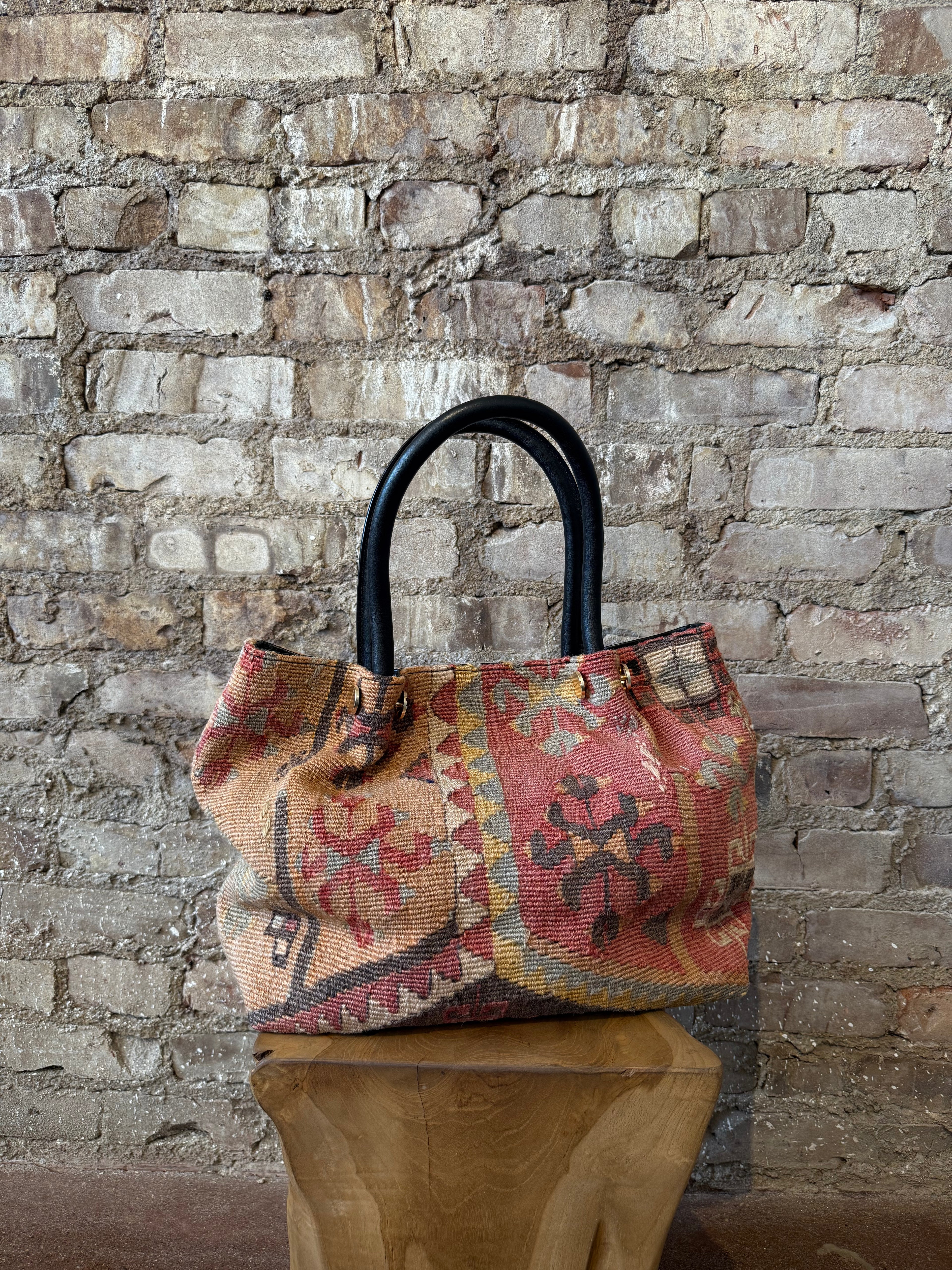 One-of-a-Kind Textile Purse
