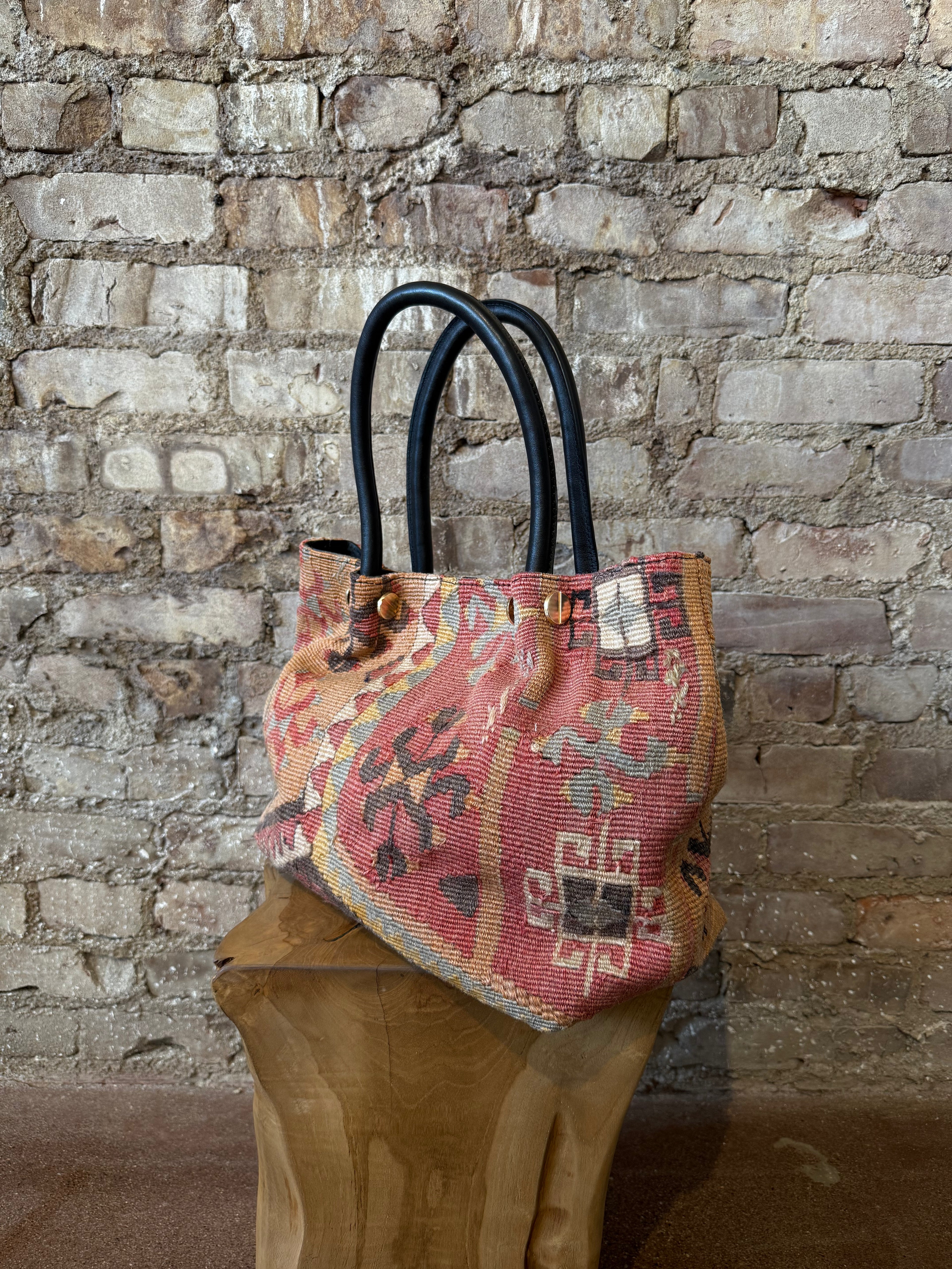 One-of-a-Kind Textile Purse