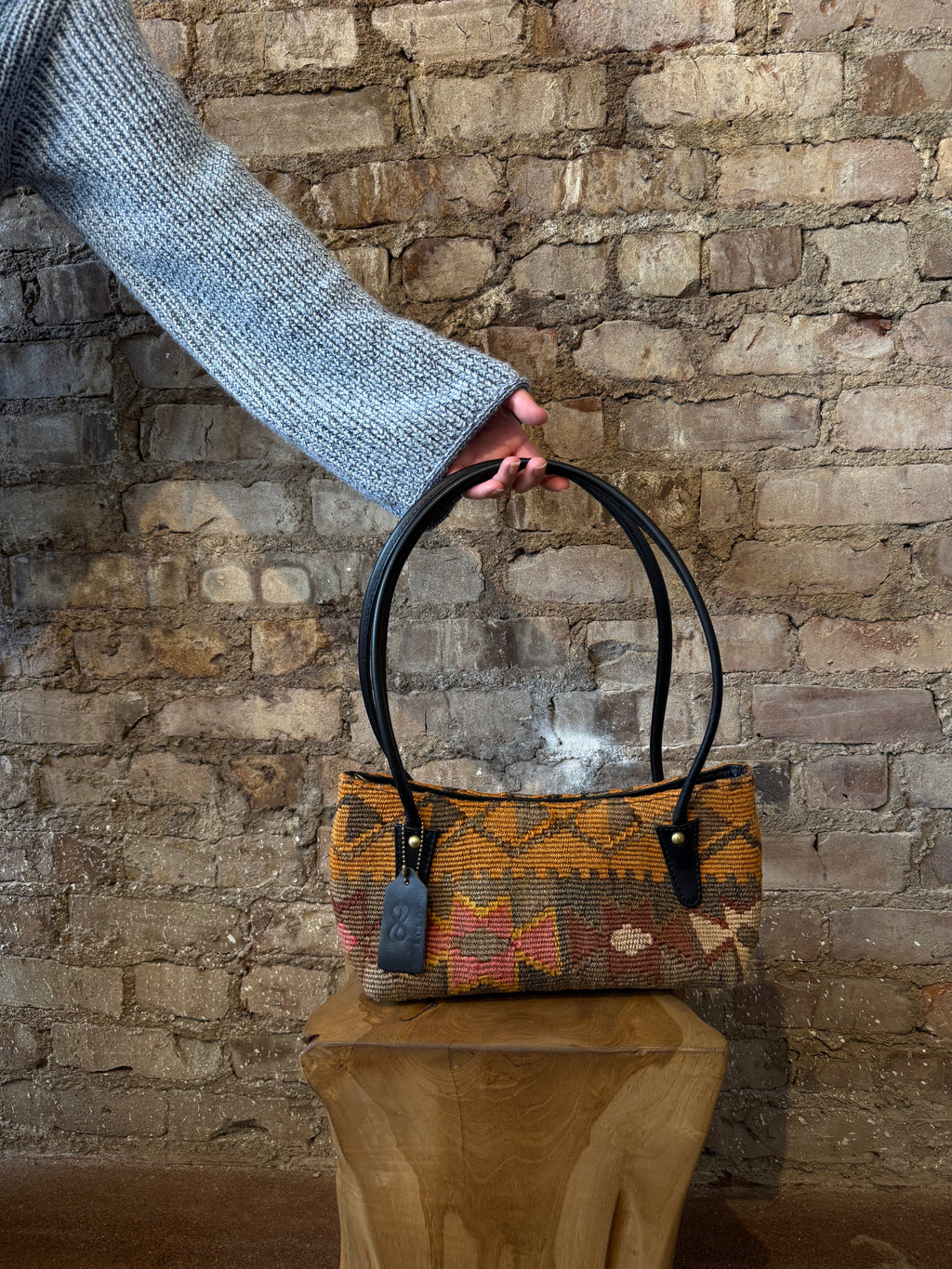 One-of-a-Kind Textile Purse