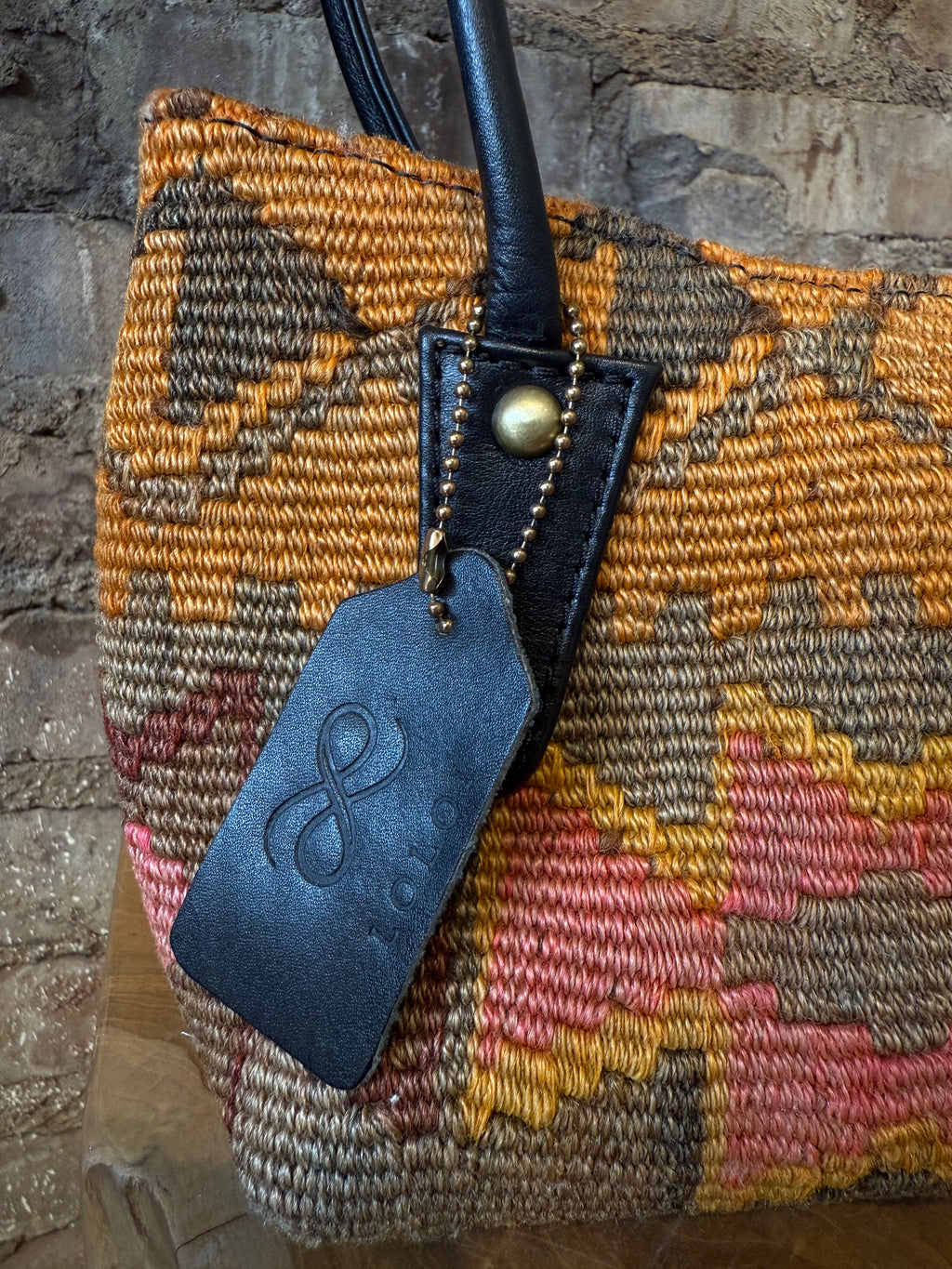 One-of-a-Kind Textile Purse