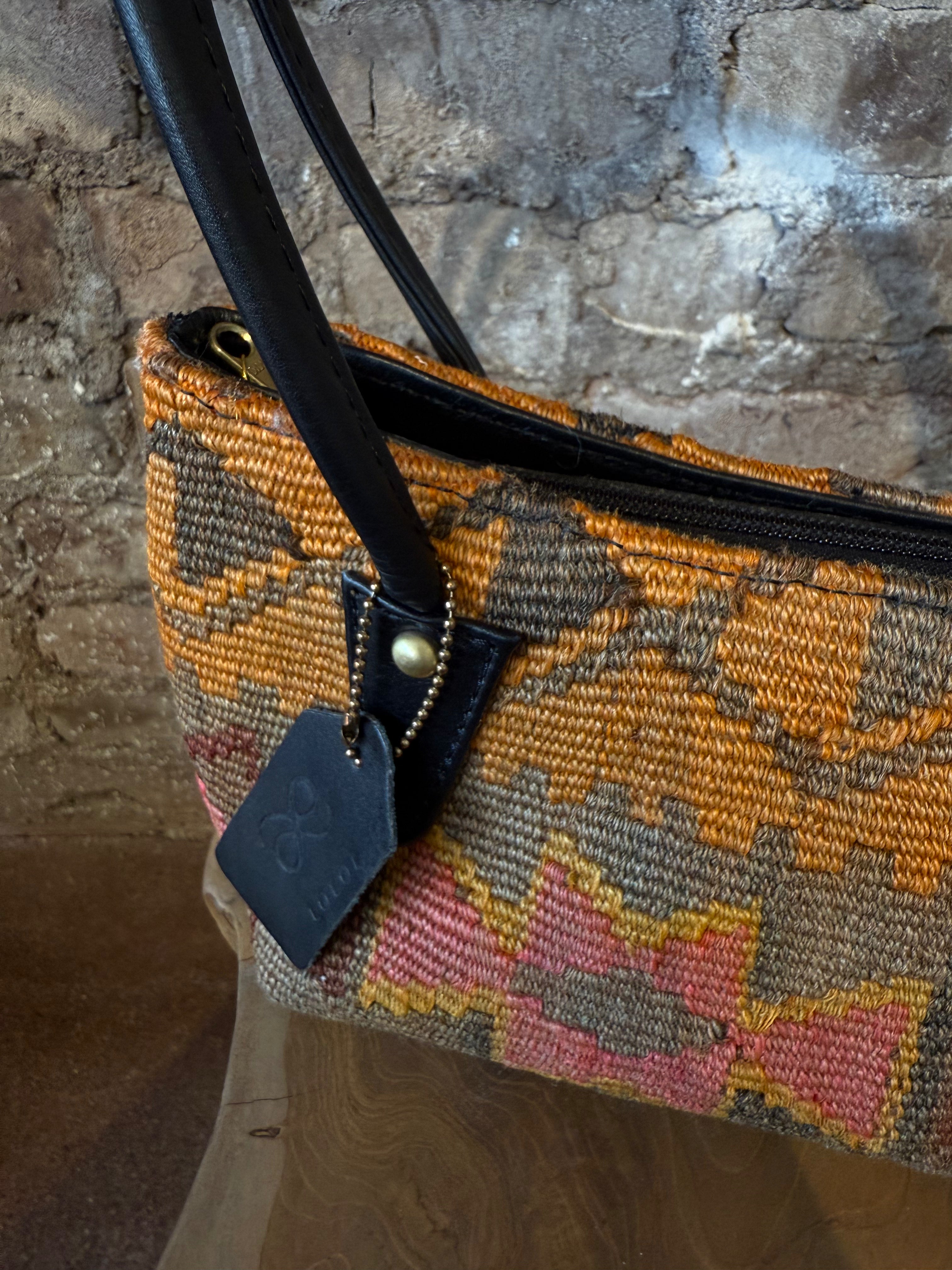 One-of-a-Kind Textile Purse