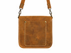 The Wolfpack Series Mail Bag - Crazy Horse Leather, Antique Brass Hardware