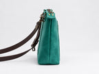 Pinnacle Green Water Buffalo - Antique Brass Hardware (C)