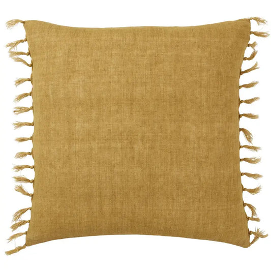 Jemina Linen Pillow - Olivenite