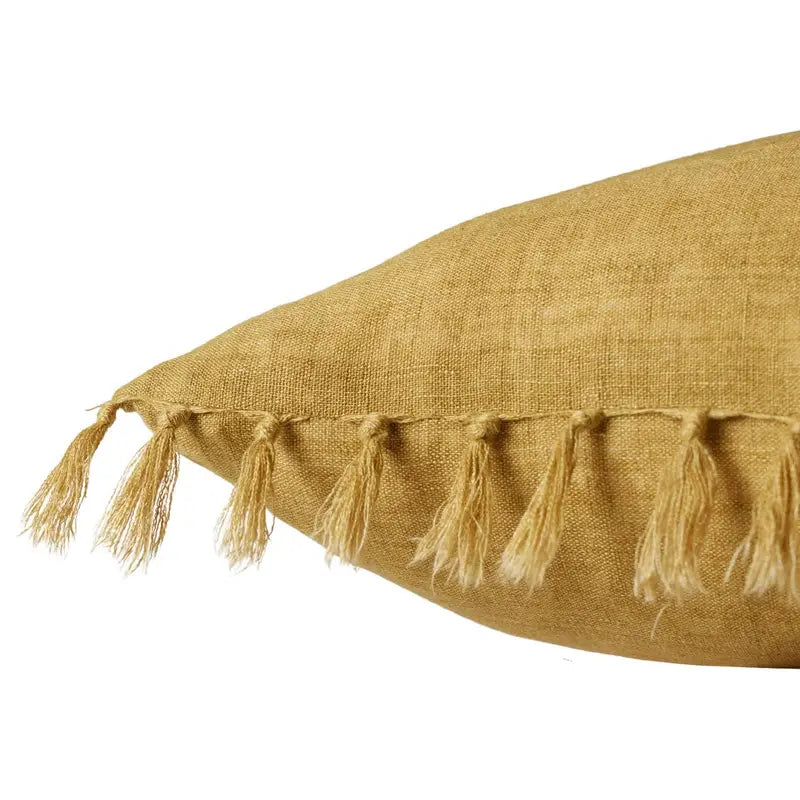 Jemina Linen Pillow - Olivenite