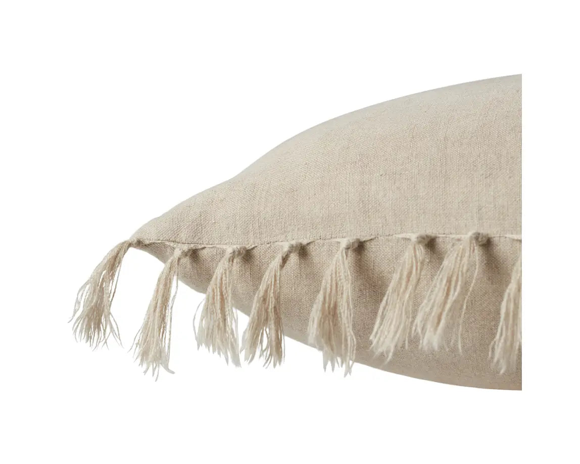 Jemina Linen Pillow - Cream