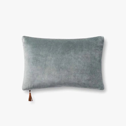 Denim / Tan Lumbar Pillow